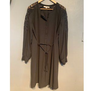 LOFT - Dark Gray Dress - L